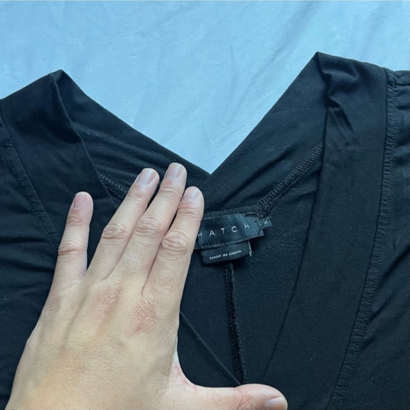 HATCH The Visitor Top in Black S - Picture 5 of 6